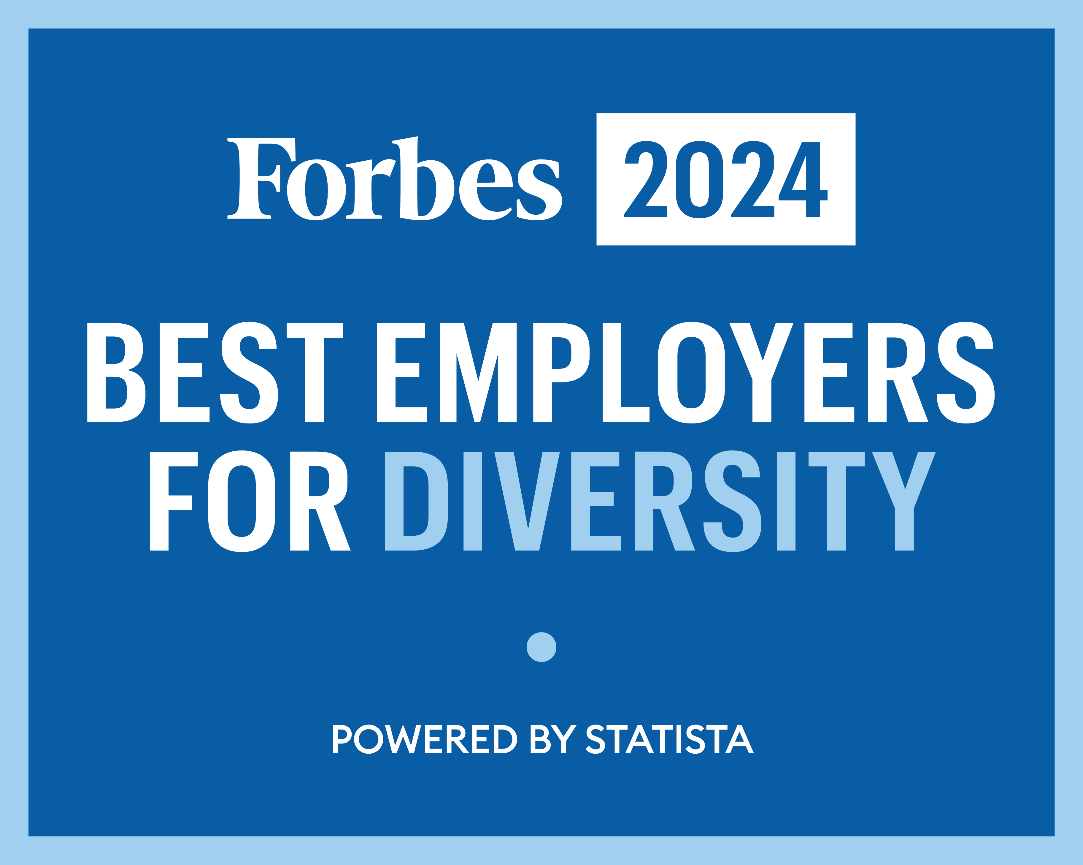 Forbes banner Best Employer for Diversity